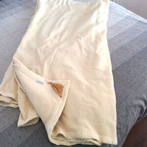 Vintage Eskimo of Switzerland wool & cashmere blanket - queen